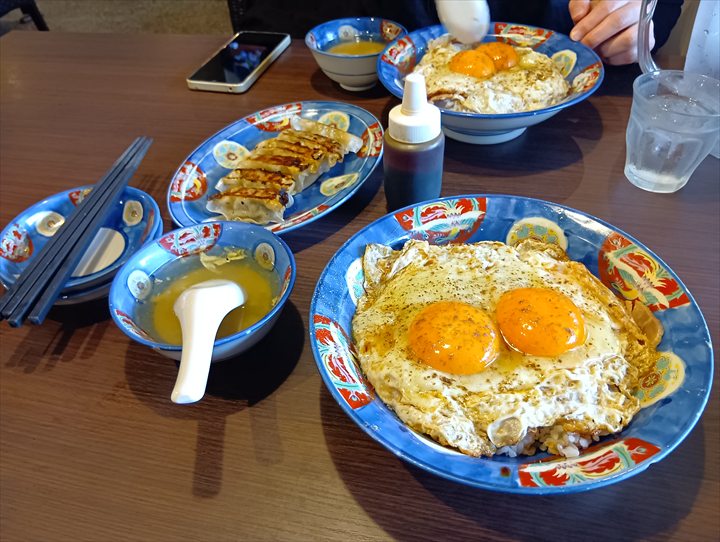 焼豚玉子飯
